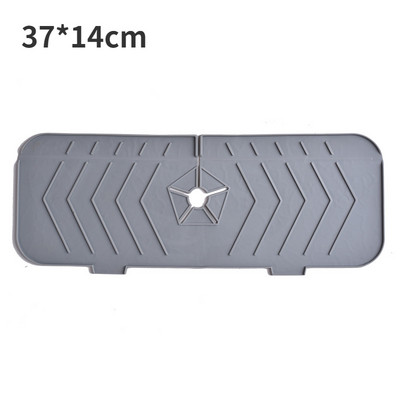 Virtuvės silikono maišytuvo kilimėlis kriaukle, apsaugantis nuo purslų gaudyklės maišytuvo sugeriantis kilimėlis stalviršio apsauga, skirta vonios kambario virtuvės įtaisams