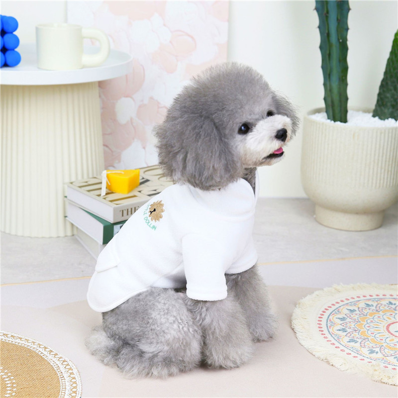 Vilnos drabužiai šunims Rudens žiemos žieminiai šunų gobtuvai marškinėliai mažiems ir vidutiniams šunims Čihuahua Yorkie šuniukas kačiuko megztinis Megztinis Bichon