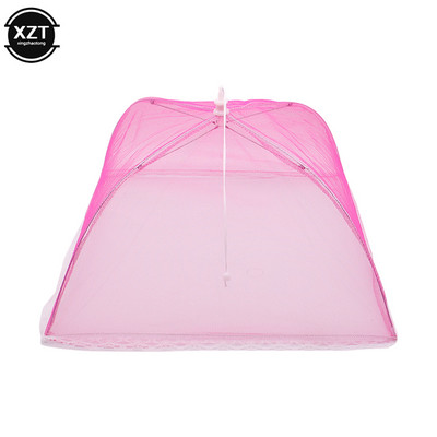 Naujausi maisto dangteliai tinkliniai sulankstomi virtuvės nuo uodų palapinės kupolo tinklelio skėtis pikniko apsauga indų dangtelis Virtuvės priedai