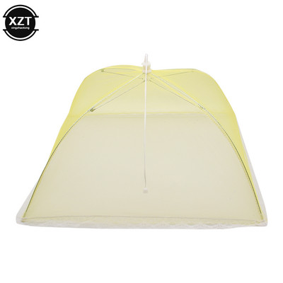Naujausi maisto dangteliai tinkliniai sulankstomi virtuvės nuo uodų palapinės kupolo tinklelio skėtis pikniko apsauga indų dangtelis Virtuvės priedai