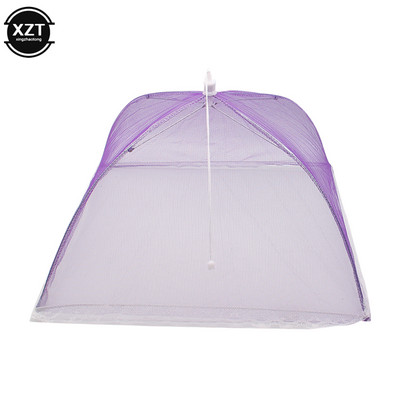 Naujausi maisto dangteliai tinkliniai sulankstomi virtuvės nuo uodų palapinės kupolo tinklelio skėtis pikniko apsauga indų dangtelis Virtuvės priedai