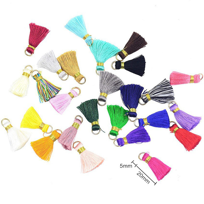 30gab 25mm Metāla piekārts Gredzens Zelta pavediens Pušķi Bārkstis Kuloni DIY Materiāls Rotaslietas Auskari Aizkaru Dekors Gluda Pušķu Apdare