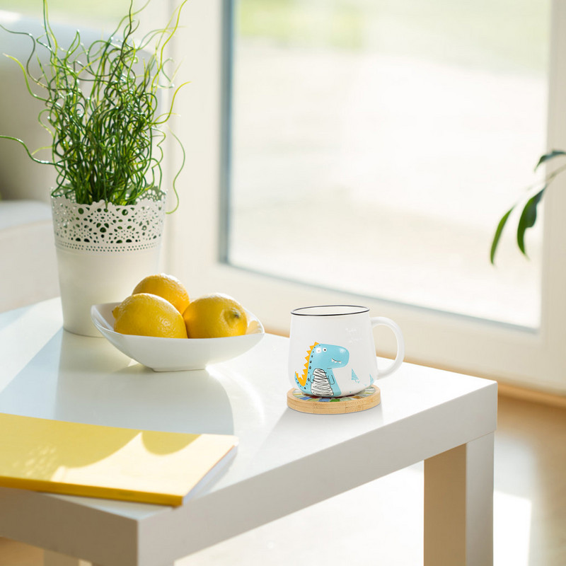 1 Creative Mosaic Cup Mat Materiālu komplekts Ar rokām izgatavoti paliktņu izgatavošanas piederumi