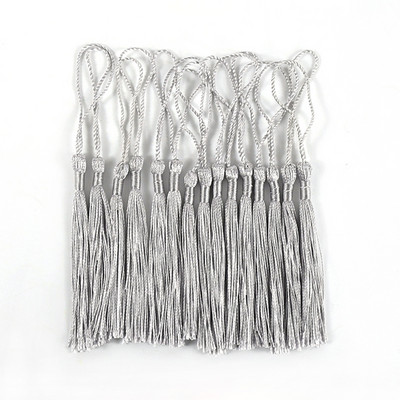 100 gab. 70 mm piekarināma virve Zīda pušķu bārkstis DIY atslēgu piekariņai auskaru āķi Kulonu rotaslietas Meklēšanas piederumi Piederumi