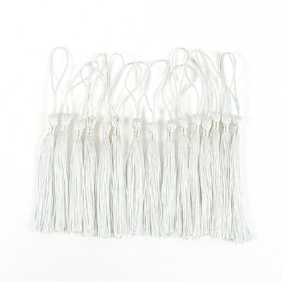 100 gab. 70 mm piekarināma virve Zīda pušķu bārkstis DIY atslēgu piekariņai auskaru āķi Kulonu rotaslietas Meklēšanas piederumi Piederumi