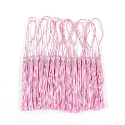 100 gab. 70 mm piekarināma virve Zīda pušķu bārkstis DIY atslēgu piekariņai auskaru āķi Kulonu rotaslietas Meklēšanas piederumi Piederumi