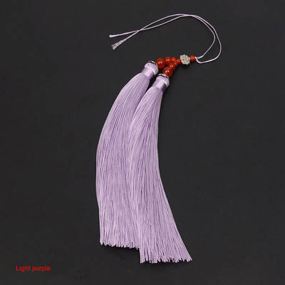 2Gb Charm Lotus Double Pušķis Bārkstis Mājas Kulons Rotaslietas Aizkari Apģērbi Dekora Aksesuāri DIY Grāmatzīme Amatniecība Virvju pušķi