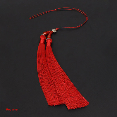 2Gb Charm Lotus Double Pušķis Bārkstis Mājas Kulons Rotaslietas Aizkari Apģērbi Dekora Aksesuāri DIY Grāmatzīme Amatniecība Virvju pušķi