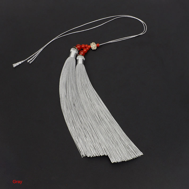 2Gb Charm Lotus Double Pušķis Bārkstis Mājas Kulons Rotaslietas Aizkari Apģērbi Dekora Aksesuāri DIY Grāmatzīme Amatniecība Virvju pušķi