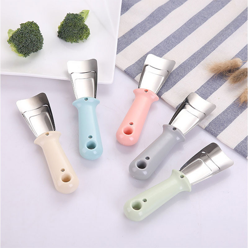 Šaldytuvas Šaldiklis Buitinis Naujas atitirpinimo ledyno pašalinimas Virtuvės atitirpinimo grandiklis nerūdijančio plieno kastuvas Deicer Deicer