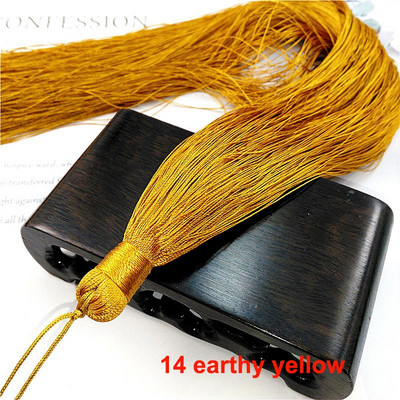 1 DB 50 cm hosszú selyem bojt 50 cm rojt díszítés kézműves bojt ecset varrás függöny ékszer Kiegészítők barkács esküvői dekoráció