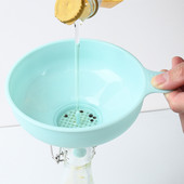 Plastični lijevak sa širokim otvorom Pakiranje džema salata za staklenke konzervirano filtar ulje vino voda začini kuhinjski dodaci alati gadget