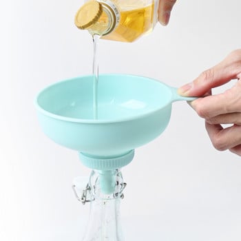 Πλαστικό χωνί με πλατύ στόμα Συσκευασία μαρμελάδα σαλάτα για βάζα Κονσερβοποιημένο φιλτρολάδι κρασί νερό μπαχαρικά Αξεσουάρ κουζίνας Εργαλεία Gadget