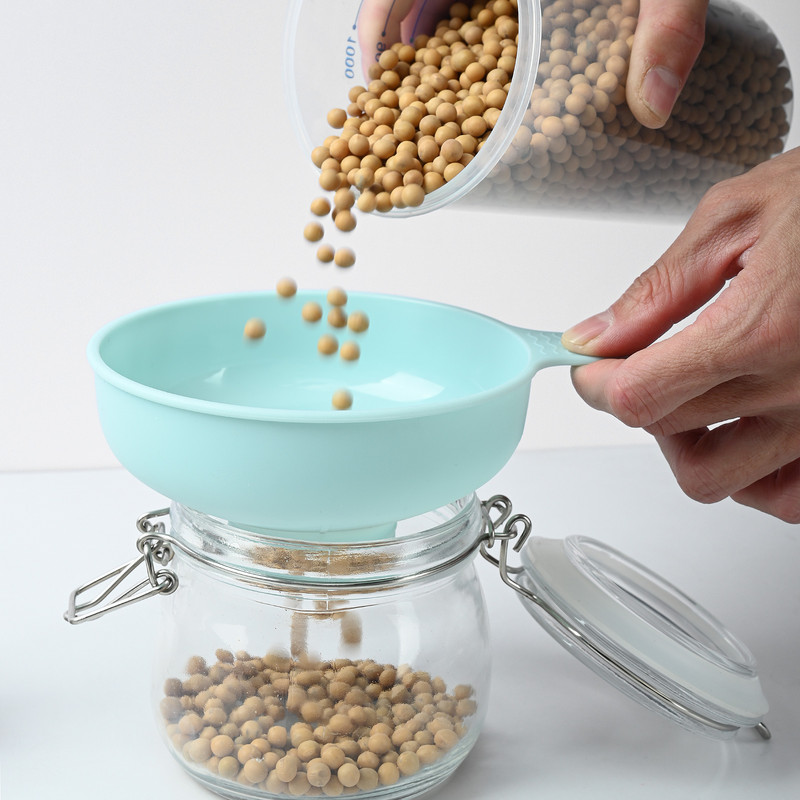 Plastični lijevak sa širokim otvorom Pakiranje džema salata za staklenke konzervirano filtar ulje vino voda začini kuhinjski dodaci alati gadget