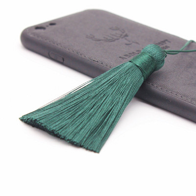 2 buc/pachet ciucuri scurt de grăsime 80 mm anti-rid vertical mătase de gheață ciucuri mic DIY ac de păr marcaj îmbrăcăminte bijuterii pandantiv ciucuri