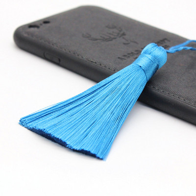 2 buc/pachet ciucuri scurt de grăsime 80 mm anti-rid vertical mătase de gheață ciucuri mic DIY ac de păr marcaj îmbrăcăminte bijuterii pandantiv ciucuri