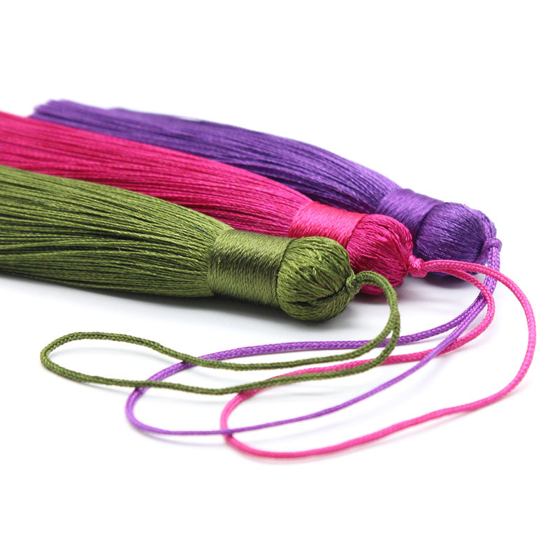 2 buc/pachet ciucuri scurt de grăsime 80 mm anti-rid vertical mătase de gheață ciucuri mic DIY ac de păr marcaj îmbrăcăminte bijuterii pandantiv ciucuri