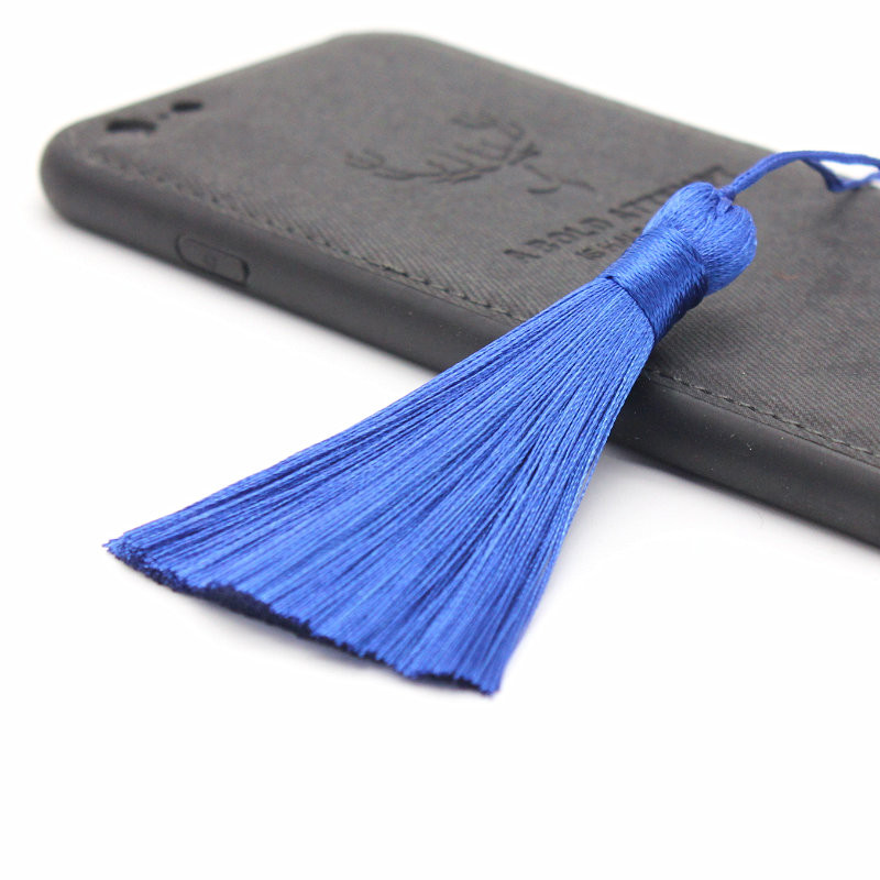 2 buc/pachet ciucuri scurt de grăsime 80 mm anti-rid vertical mătase de gheață ciucuri mic DIY ac de păr marcaj îmbrăcăminte bijuterii pandantiv ciucuri