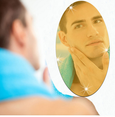 Apļa sienas uzlīme 3D akrila spoguļa uzlīme noņemama pašlīmējošā flīze mājas viesistabai guļamistabas apdares piederumi, instrumenti