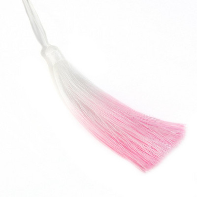 13 cm zīda pušķis, kas paredzēts DIY aizkaru auklai pakarināmai apģērba piekariņai automašīnas soma mājas dekorēšanai, šūšanas piederumi