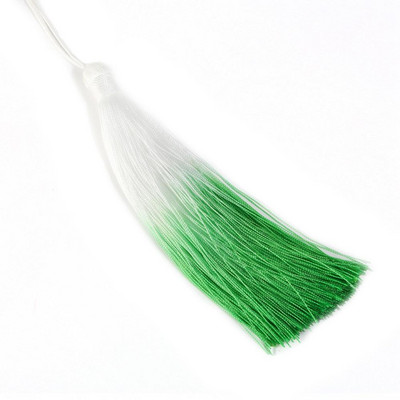 13 cm zīda pušķis, kas paredzēts DIY aizkaru auklai pakarināmai apģērba piekariņai automašīnas soma mājas dekorēšanai, šūšanas piederumi