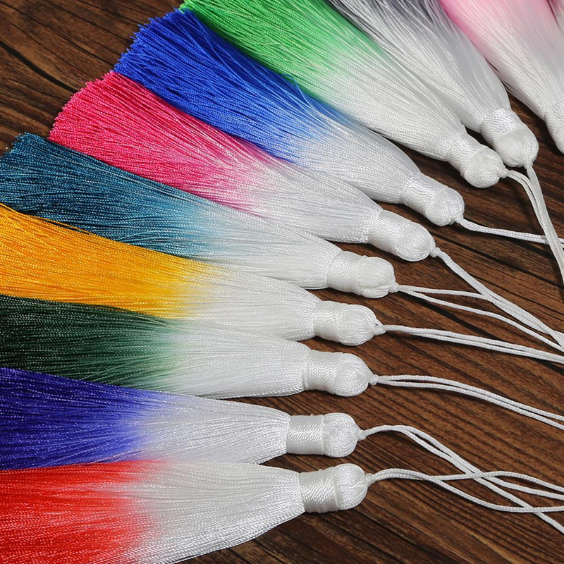 13 cm zīda pušķis, kas paredzēts DIY aizkaru auklai pakarināmai apģērba piekariņai automašīnas soma mājas dekorēšanai, šūšanas piederumi