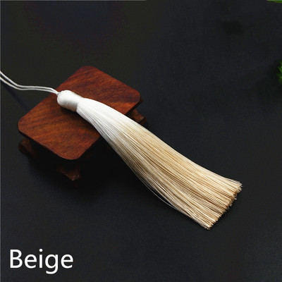 5PC Daudzkrāsaini ledus zīda pušķi Poliestera gradienta krāsa DIY Rotaslietas Dekoratīvi Atslēgu Aksesuāri Soma Kulons Pušķis Bārkstis Apdare