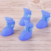 Karštas išpardavimas Vasariniai batai naminiams gyvūnėliams, vandeniui atsparūs lietaus batai šunų šuniukui Guminiai batai, patvarūs batai