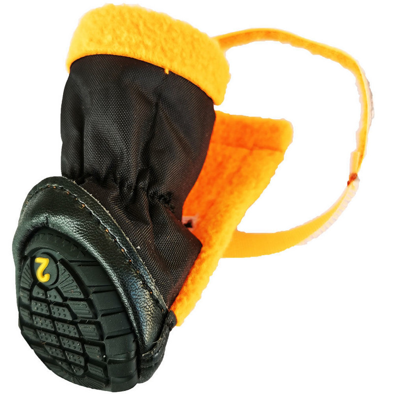 Обувки за домашни любимци за малки кучета Светлоотразителни нехлъзгащи се устойчиви на износване зимни топли ботуши за бишон корги чихуахуа йорк теди мека подметка