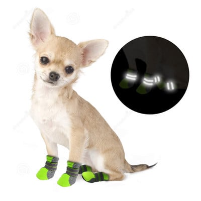 Pantofi pentru câini de companie Cățeluș în aer liber Fund moale pentru pisică Chihuahua Cizme de ploaie Cizme impermeabile Perros Mascotas Botas sapato para cachorro