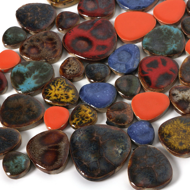 100g/150g keramikas mozaīkas flīzes neregulāras formas mozaīkas akmens jauktas krāsas DIY mākslas amatniecības materiāli jautrībai