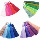 2db selyem bojt rojt akasztós gyűrű bojt díszítő medál barkács kézműves fülbevaló ékszer készítés ruha készítés függöny varrás kiegészítők