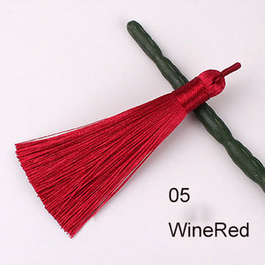 2db selyem bojt rojt akasztós gyűrű bojt díszítő medál barkács kézműves fülbevaló ékszer készítés ruha készítés függöny varrás kiegészítők