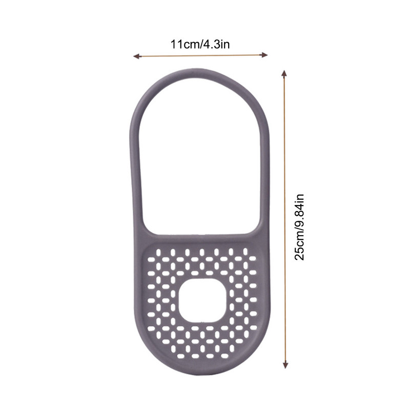 Suport pentru chiuvetă pentru vase de săpun cu burete pentru bucătărie, agățat de casă, sac de depozitare cu scurgere pliabilă, coș instrumente portabile de depozitare pentru baie