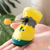 4 db/szett kisállat kutya esőcipő csúszásgátló vízálló macskacipő gumicsizma krokodil alakú kültéri lábbelihez zokni