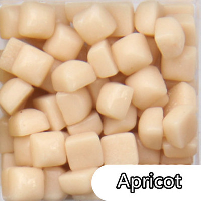 120g/4,23oz (Περίπου 360pcs) Glary Jade Mosaic Tiles 0,58*0,58*0,4cm Τετράγωνα DIY Μωσαϊκά Υλικά χειροτεχνίας Μικτό χρώμα Μωσαϊκό Πλακάκι