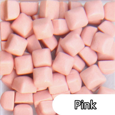120g/4,23oz (Περίπου 360pcs) Glary Jade Mosaic Tiles 0,58*0,58*0,4cm Τετράγωνα DIY Μωσαϊκά Υλικά χειροτεχνίας Μικτό χρώμα Μωσαϊκό Πλακάκι