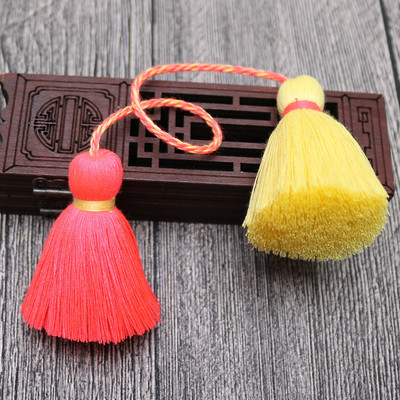 2-6Gb Divu krāsu pušķu bārkstis kulonu virve DIY Mājas tekstils Aizkari Amatniecība Dekorācijas piederumi Piekaramie pušķi Bārkstis Apdare