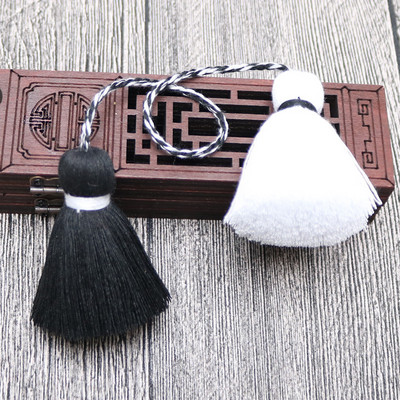 2-6Gb Divu krāsu pušķu bārkstis kulonu virve DIY Mājas tekstils Aizkari Amatniecība Dekorācijas piederumi Piekaramie pušķi Bārkstis Apdare