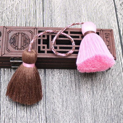 2-6Gb Divu krāsu pušķu bārkstis kulonu virve DIY Mājas tekstils Aizkari Amatniecība Dekorācijas piederumi Piekaramie pušķi Bārkstis Apdare