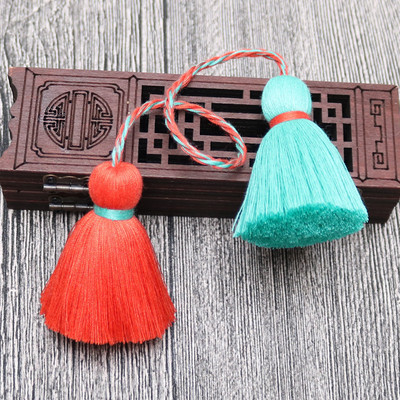 2-6Gb Divu krāsu pušķu bārkstis kulonu virve DIY Mājas tekstils Aizkari Amatniecība Dekorācijas piederumi Piekaramie pušķi Bārkstis Apdare