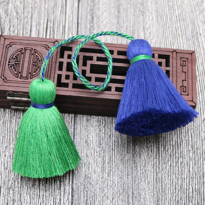 2-6Gb Divu krāsu pušķu bārkstis kulonu virve DIY Mājas tekstils Aizkari Amatniecība Dekorācijas piederumi Piekaramie pušķi Bārkstis Apdare