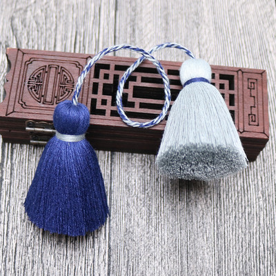 2-6Gb Divu krāsu pušķu bārkstis kulonu virve DIY Mājas tekstils Aizkari Amatniecība Dekorācijas piederumi Piekaramie pušķi Bārkstis Apdare