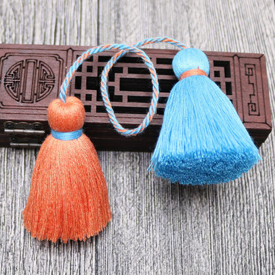 2-6Gb Divu krāsu pušķu bārkstis kulonu virve DIY Mājas tekstils Aizkari Amatniecība Dekorācijas piederumi Piekaramie pušķi Bārkstis Apdare