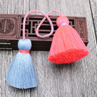 2-6Gb Divu krāsu pušķu bārkstis kulonu virve DIY Mājas tekstils Aizkari Amatniecība Dekorācijas piederumi Piekaramie pušķi Bārkstis Apdare