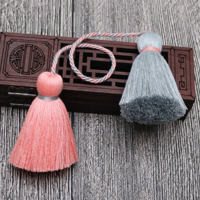 2-6Gb Divu krāsu pušķu bārkstis kulonu virve DIY Mājas tekstils Aizkari Amatniecība Dekorācijas piederumi Piekaramie pušķi Bārkstis Apdare