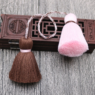 2-6Gb Divu krāsu pušķu bārkstis kulonu virve DIY Mājas tekstils Aizkari Amatniecība Dekorācijas piederumi Piekaramie pušķi Bārkstis Apdare