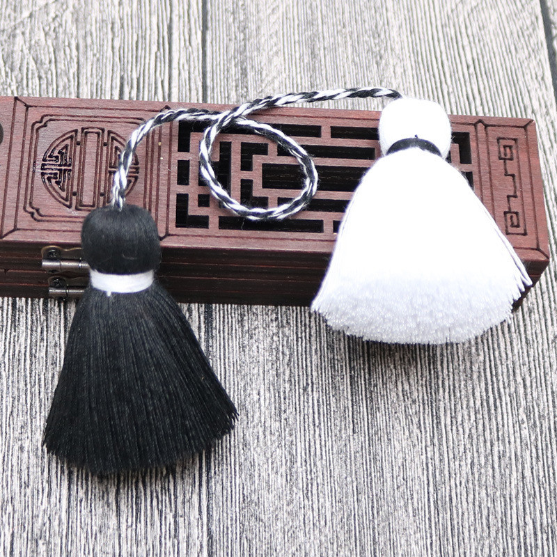 2-6Gb Divu krāsu pušķu bārkstis kulonu virve DIY Mājas tekstils Aizkari Amatniecība Dekorācijas piederumi Piekaramie pušķi Bārkstis Apdare