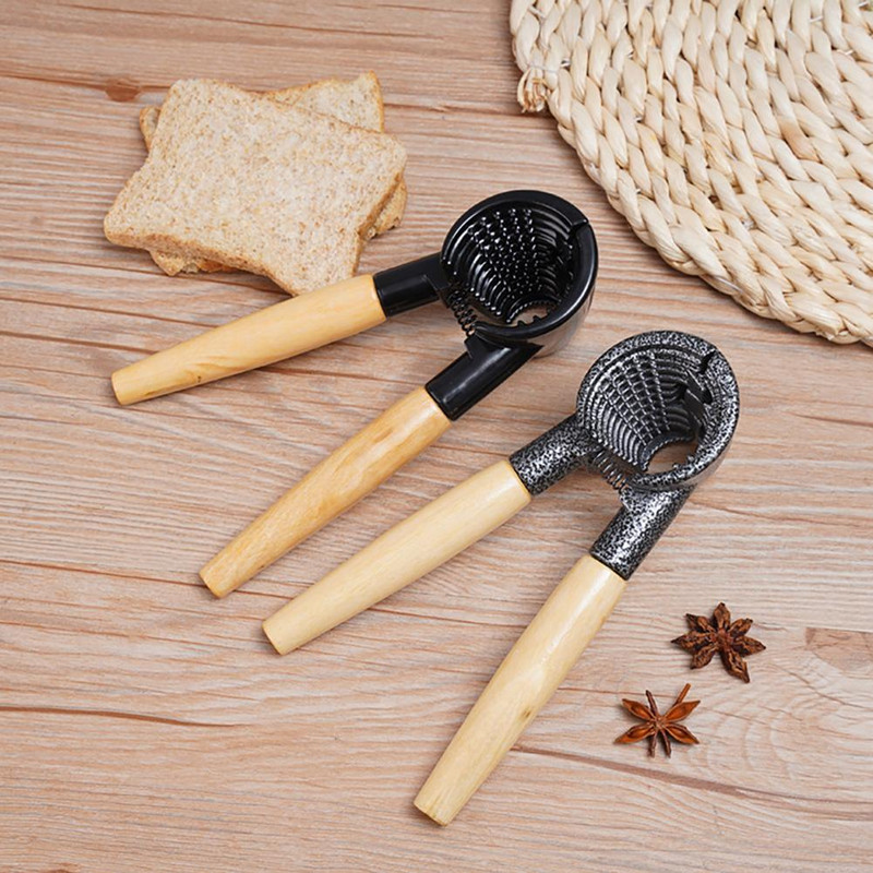 Graikinių riešutų traškiklis, laiką taupantis, taupantis darbą, neslidžia rankena, spyruoklinio dizaino Spragtukas riešutų atidarytuvas virtuvės įrankis graikiniams riešutams