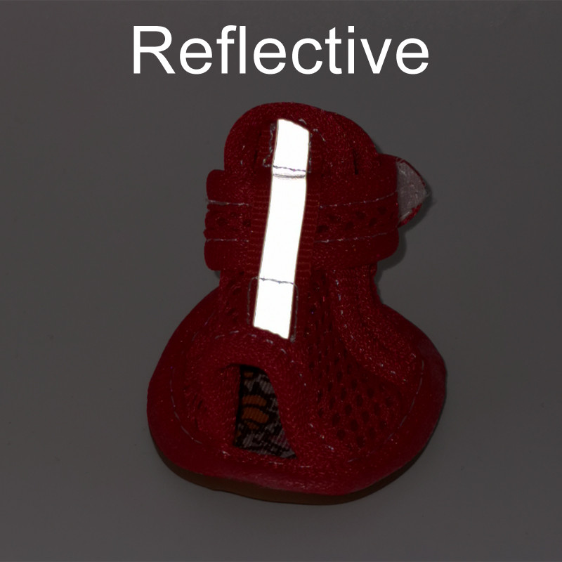 4GAB/Komplekts Rozā Neslīdoši Vasaras Suņu Kurpes Elpojošas Sandales Maziem Suņiem Mājdzīvnieku Suņu Zeķes kedas Suņiem Kucēnu Kaķu Kurpes Zābaki